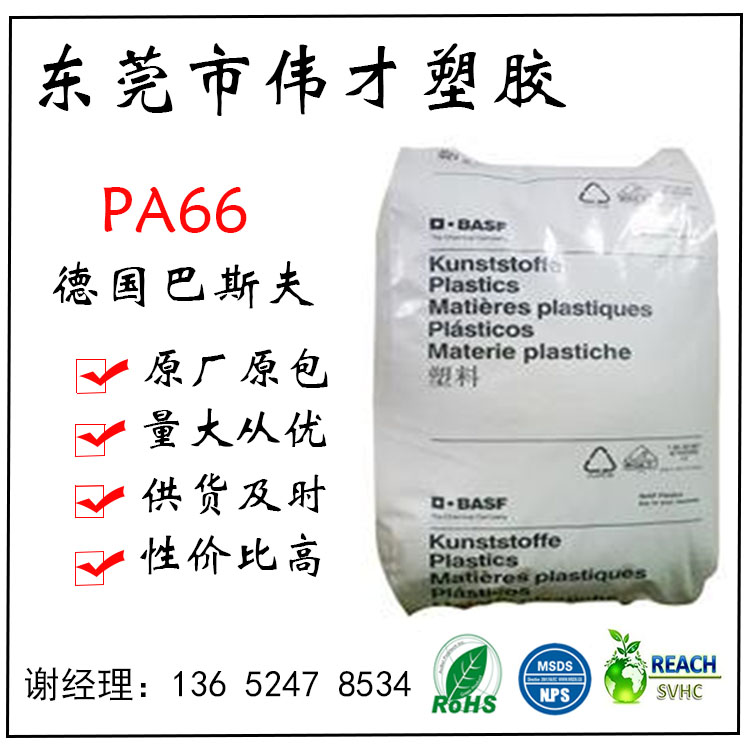 德國巴斯夫PA66 A3EG6塑料